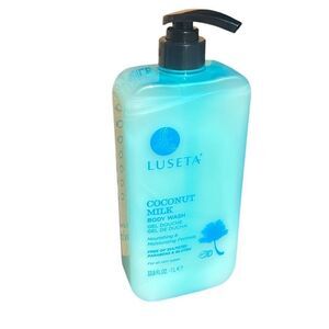 Luseta Coconut‎ Milk Body Wash Gentle Soap-Free Body Cleanser Deeply Moisturizes